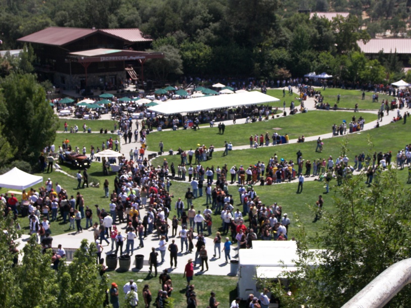 Ironstone Vineyards Flowers 08 28 2006 Murphys CA Angels Creek Bike Run